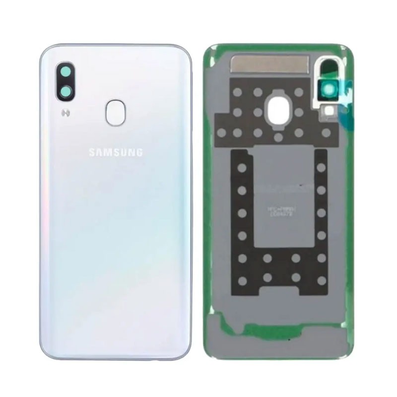 Tapa trasera original Samsung Galaxy A40 A405 Blanca