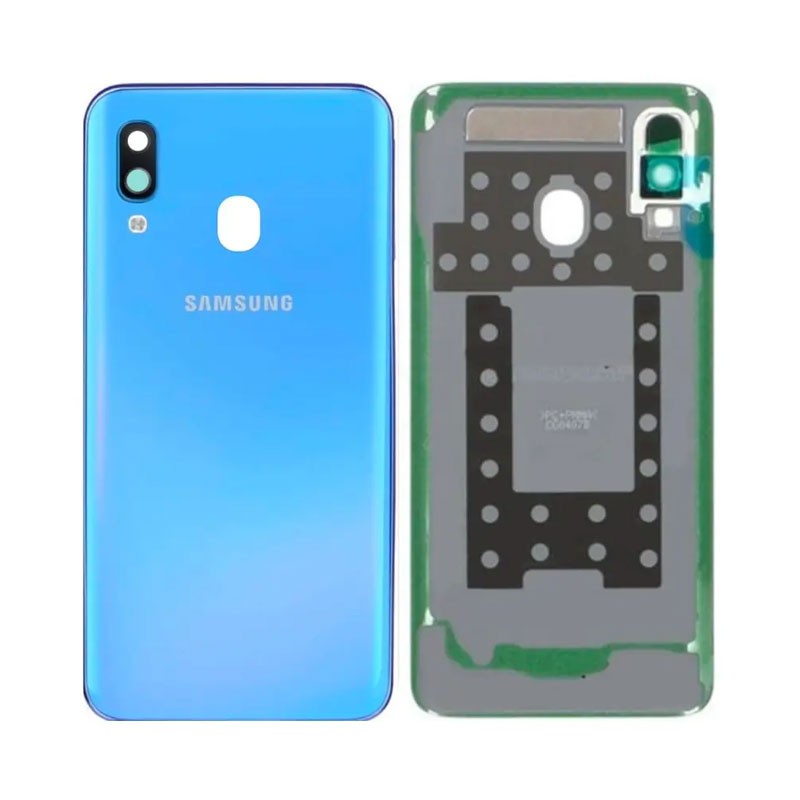Tapa trasera original Samsung Galaxy A40 A405 Azul