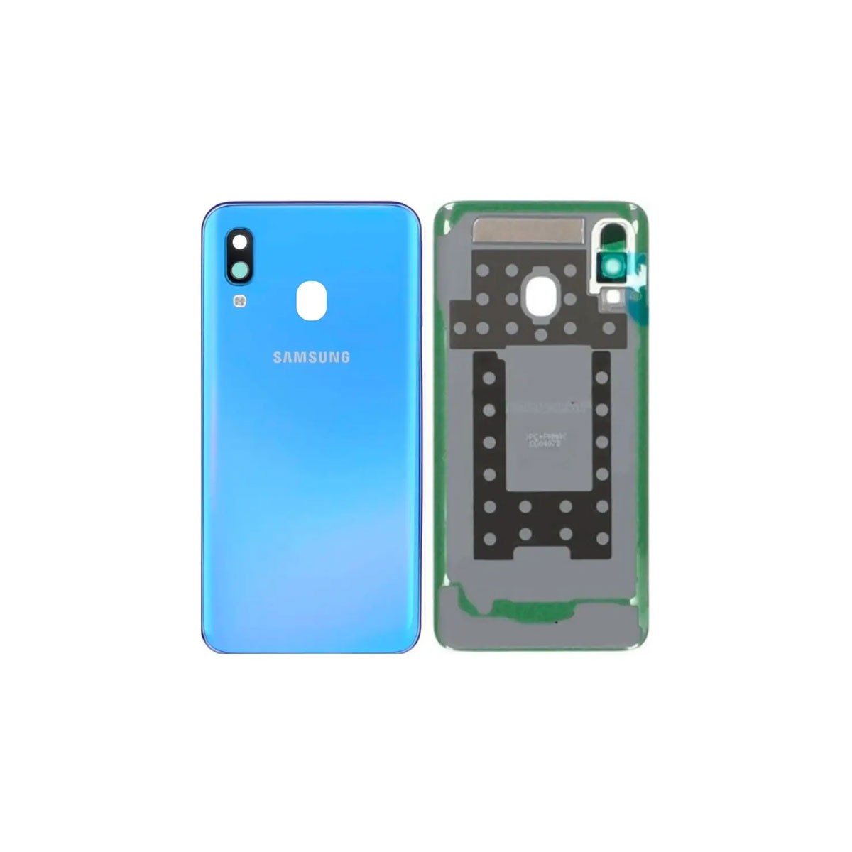 Tapa trasera original Samsung Galaxy A40 A405 Azul