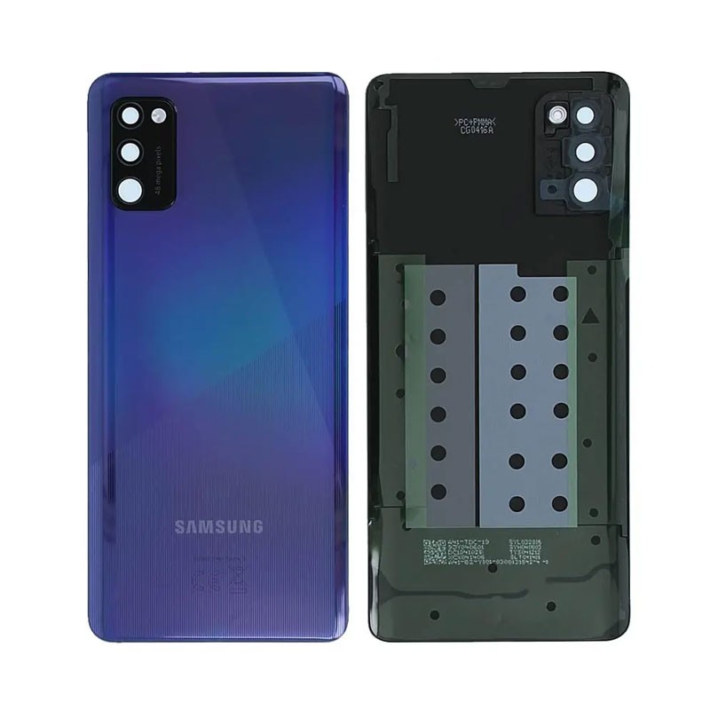 Tapa trasera original Samsung Galaxy A41 A415 Azul