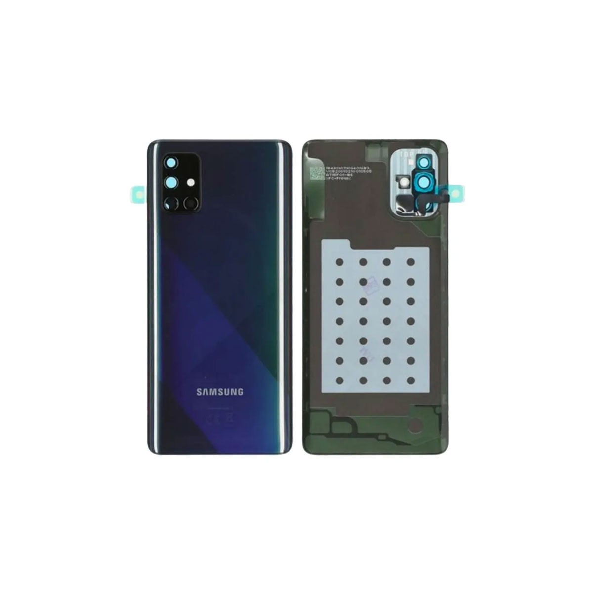 Tapa trasera original Samsung Galaxy A71 A715 Negro