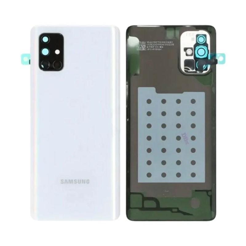 Tapa trasera original Samsung Galaxy A71 A715 Plata