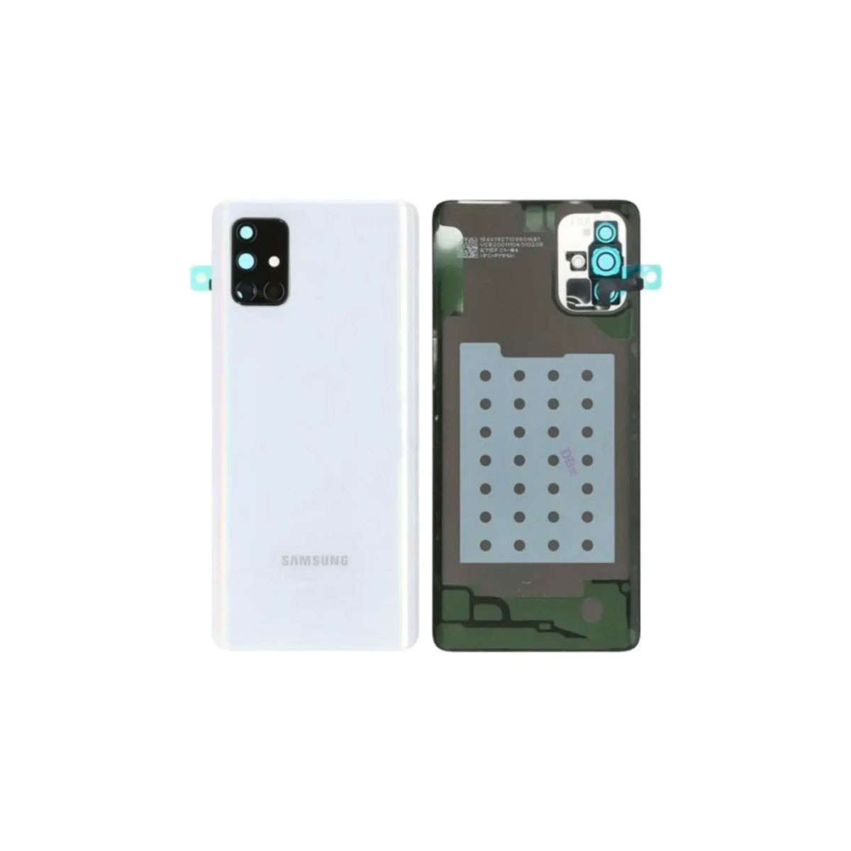 Tapa trasera original Samsung Galaxy A71 A715 Plata