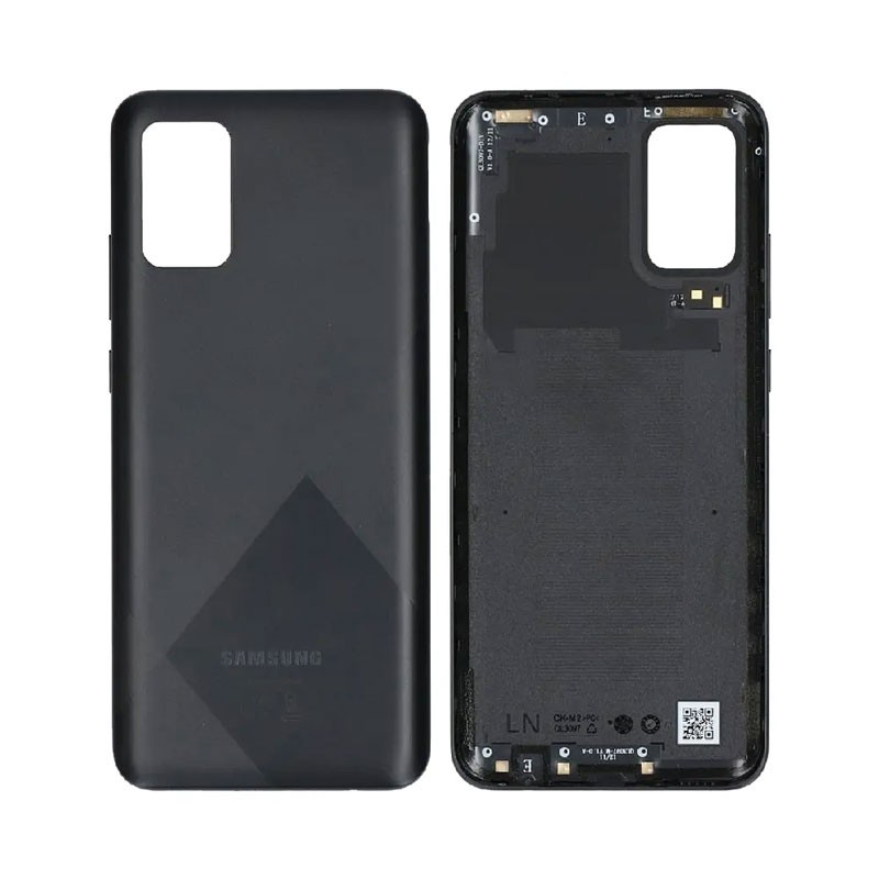 Tapa trasera Samsung Galaxy A02s A025 Negra (version EU)