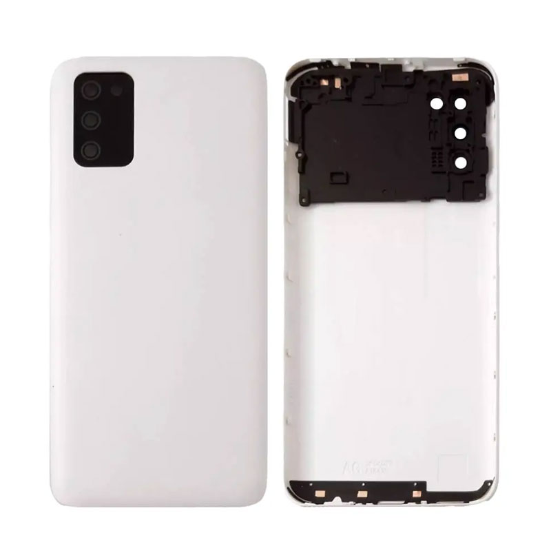 Tapa trasera Samsung Galaxy A03s A037G Blanca (NO EU)