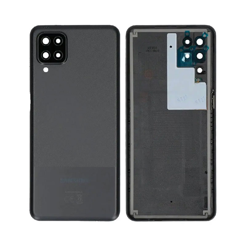 Tapa trasera Samsung Galaxy A12 A125F Negra