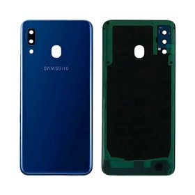 Tapa trasera Samsung Galaxy A20 A205 Azul