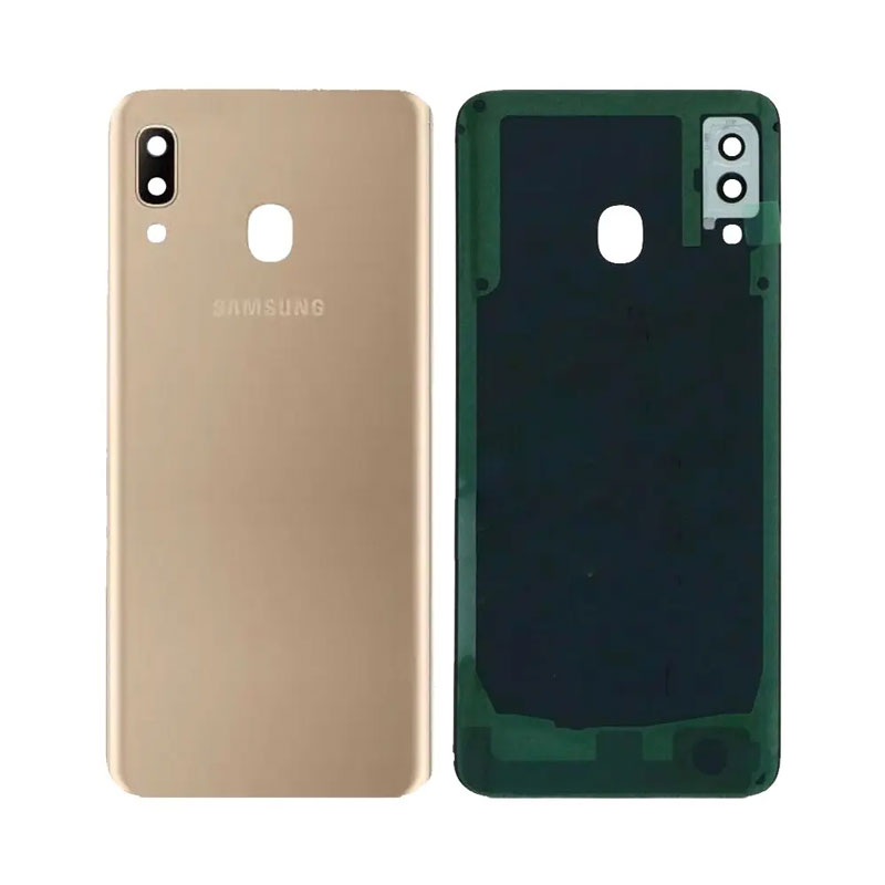 Tapa trasera Samsung Galaxy A20 A205 Oro