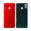 Tapa trasera Samsung Galaxy A20 A205 Rojo