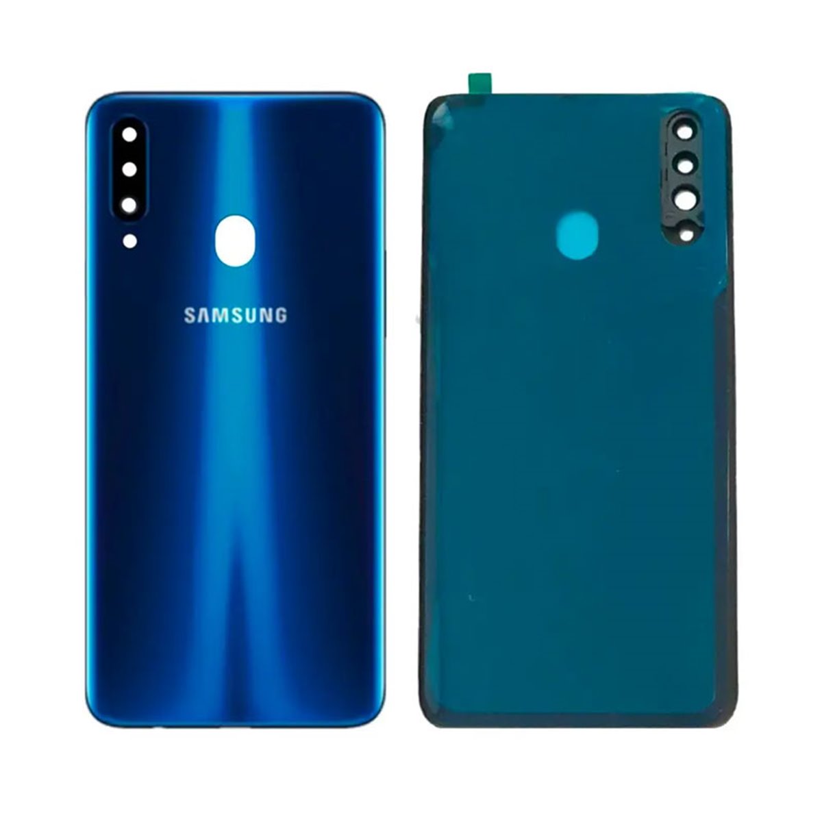 Tapa trasera Samsung Galaxy A20s A207 Azul