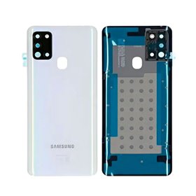 Tapa trasera Samsung Galaxy A21s A217 Blanca
