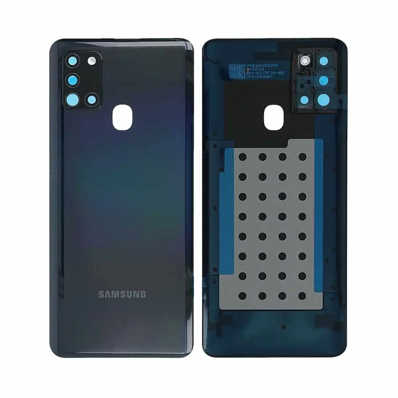 Tapa trasera Samsung Galaxy A21s A217 Negra
