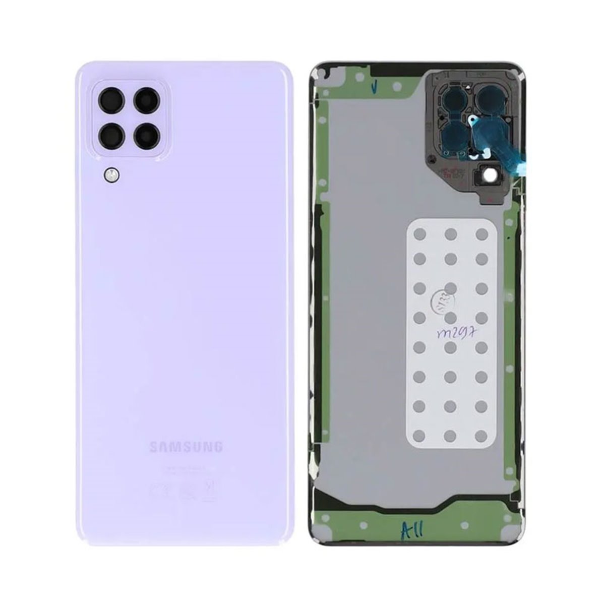 Tapa trasera Samsung Galaxy A22 4G A225F Violeta