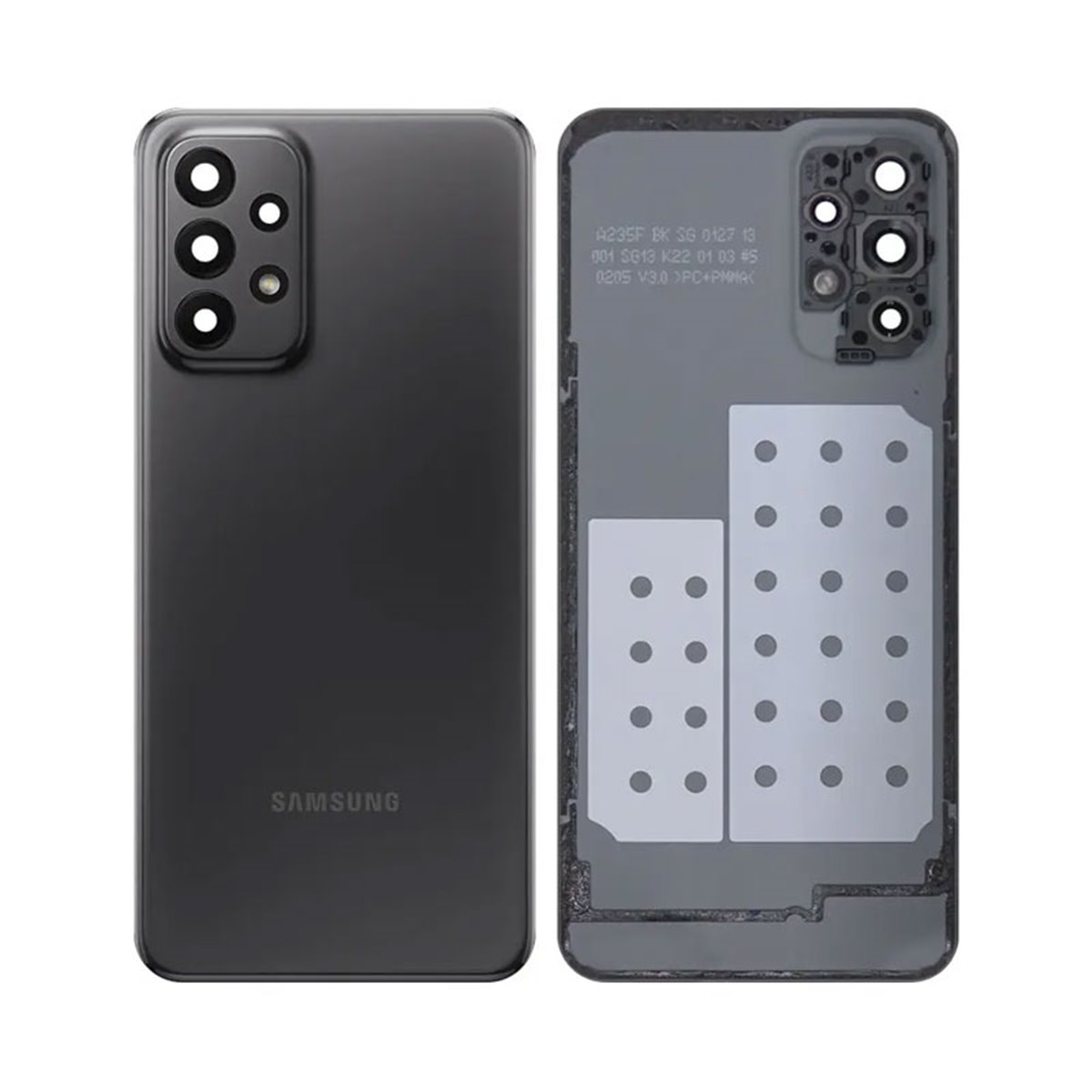 Tapa trasera Samsung Galaxy A23 4G A235 Negra