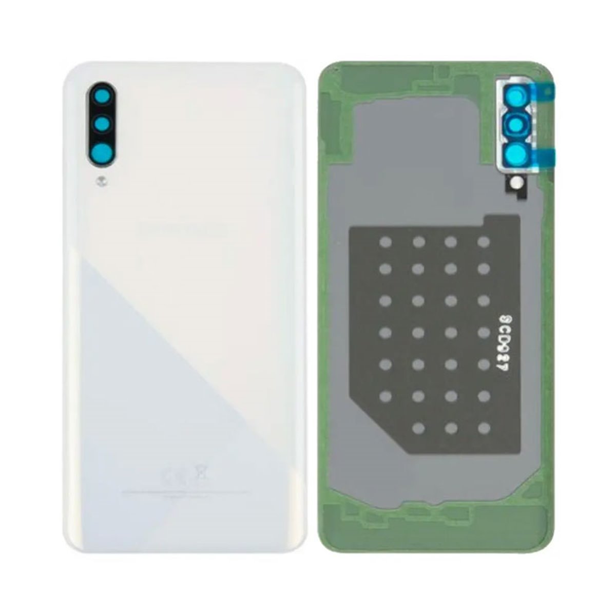 Tapa trasera Samsung Galaxy A30s A307 Blanca