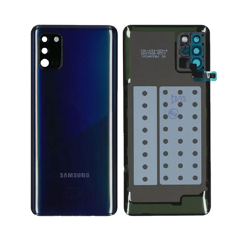 Tapa trasera Samsung Galaxy A31 A315 Negra