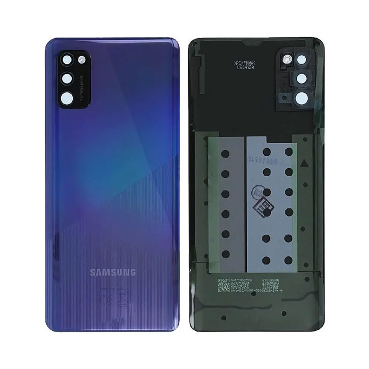 Tapa trasera Samsung Galaxy A41 A415 Azul