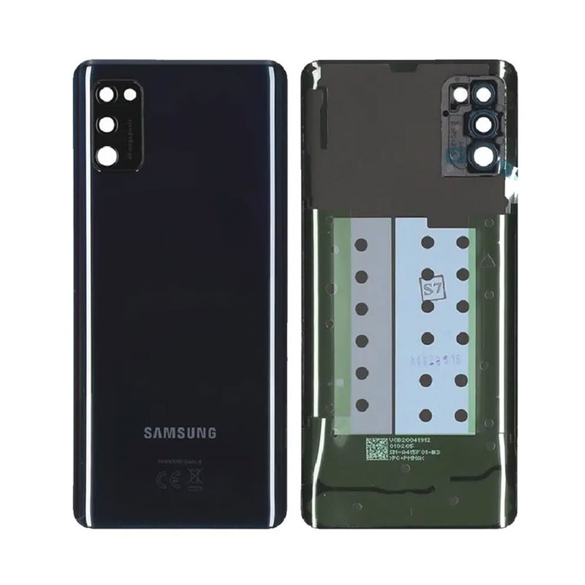 Tapa trasera Samsung Galaxy A41 A415 Negra