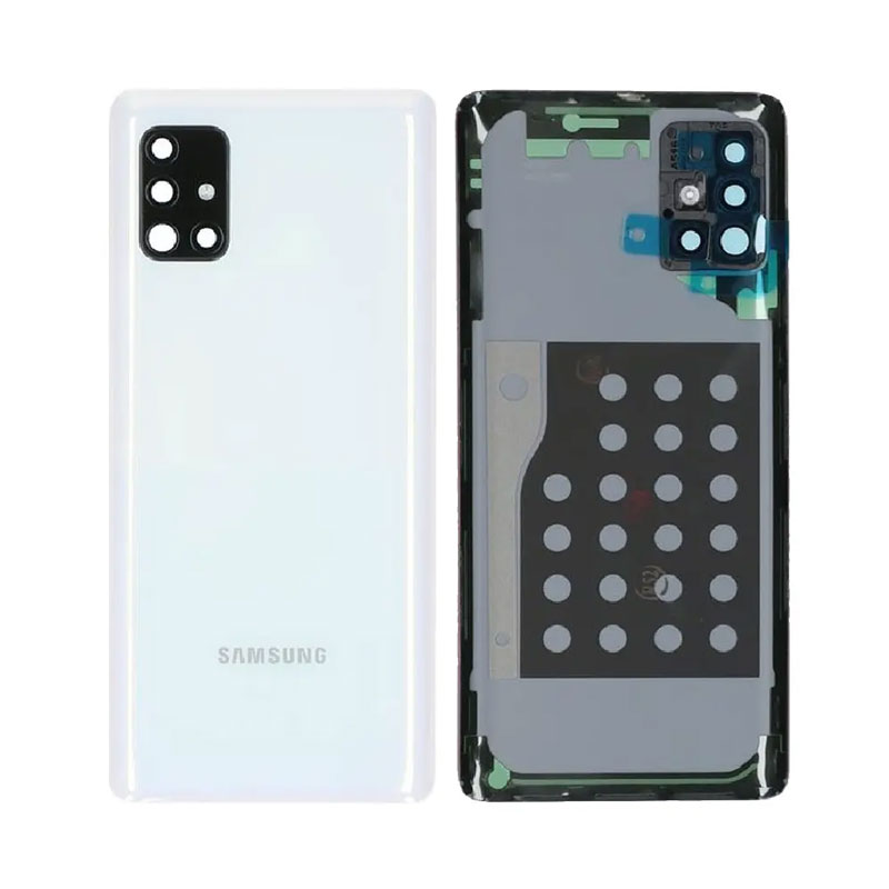 Tapa trasera Samsung Galaxy A51 5G A516 Blanca