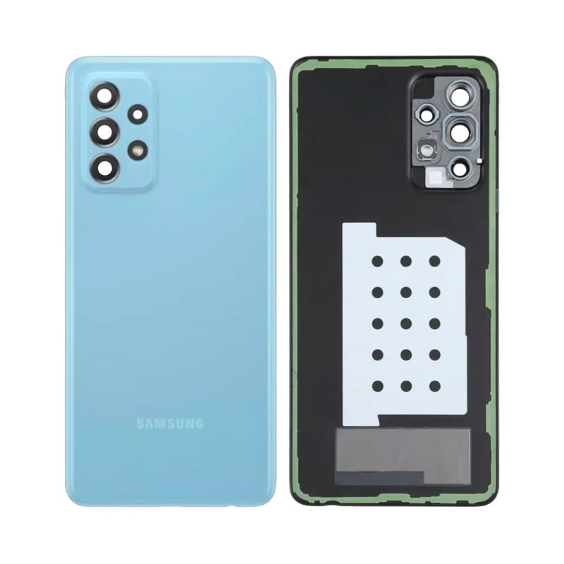 Tapa trasera Samsung Galaxy A52 4G A525/ 5G A526B (con lente) Azul
