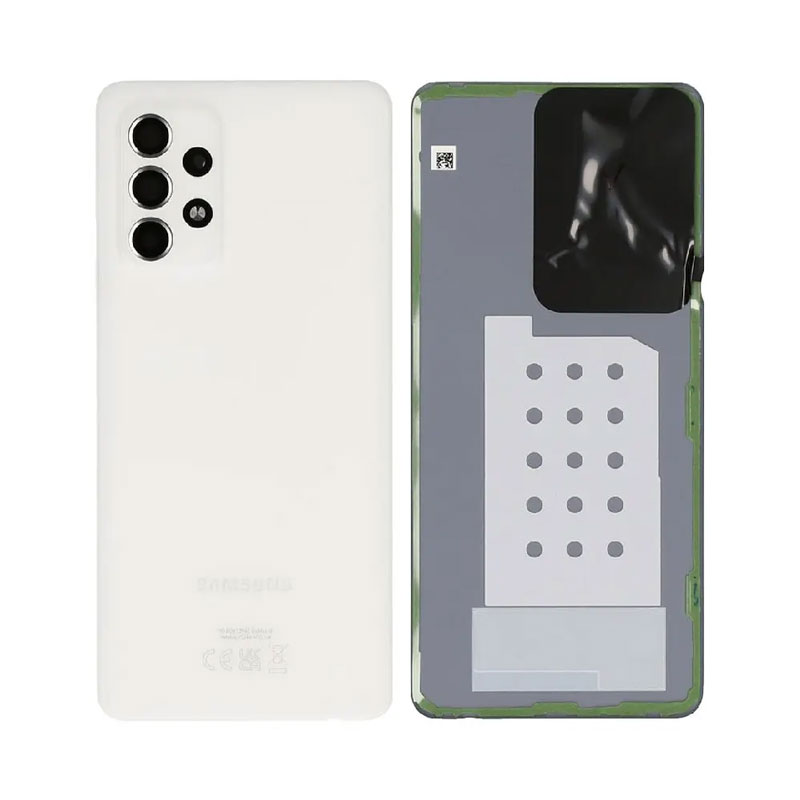 Tapa trasera Samsung Galaxy A52s 5G A528B (con lente) Blanca