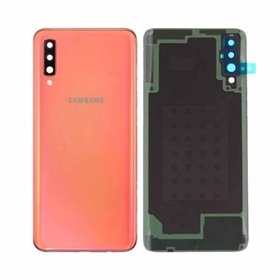 Tapa trasera Samsung Galaxy A70 A705 (con lente) Coral