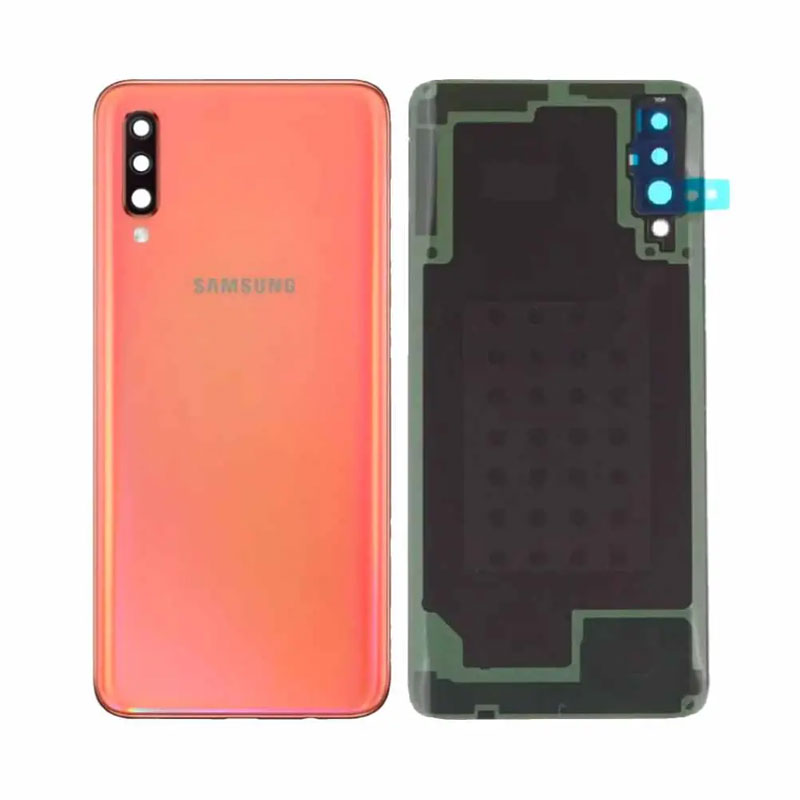Tapa trasera Samsung Galaxy A70 A705 (con lente) Coral