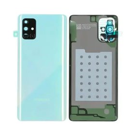 Tapa trasera Samsung Galaxy A71 A715 (con lente) Azul