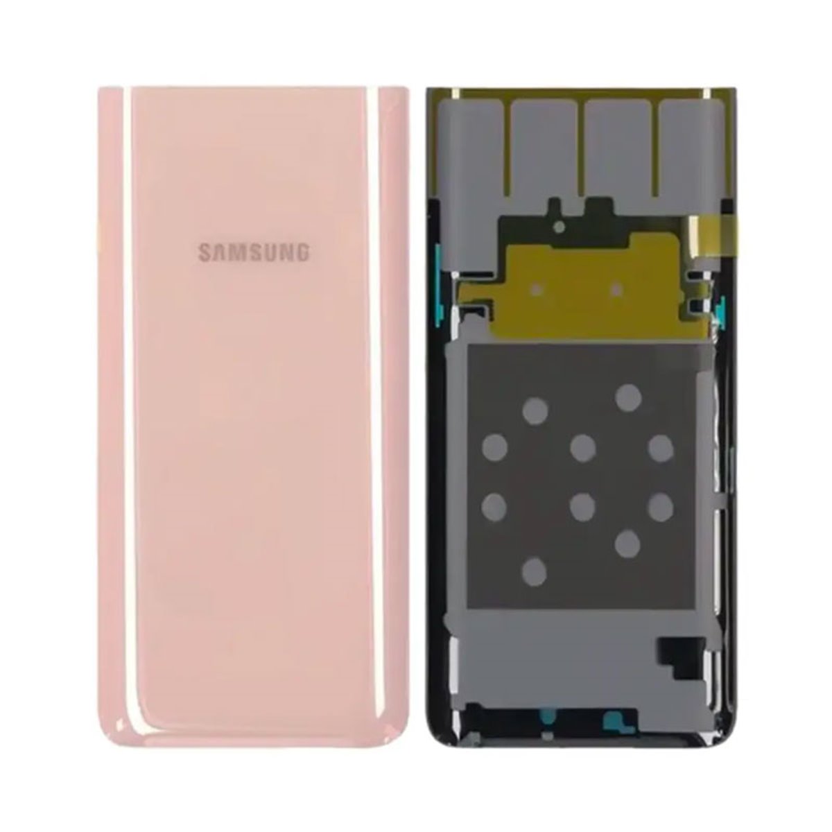 Tapa trasera Samsung Galaxy A80 A805 Oro