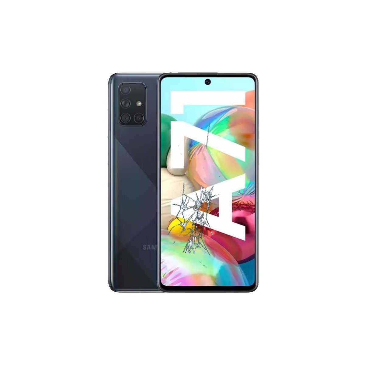 Cambio Pantalla Samsung Galaxy A71 A715 completa LCD + tactil