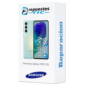 Cambio pantalla Samsung Galaxy M55 5G M556 original Service Pack 
