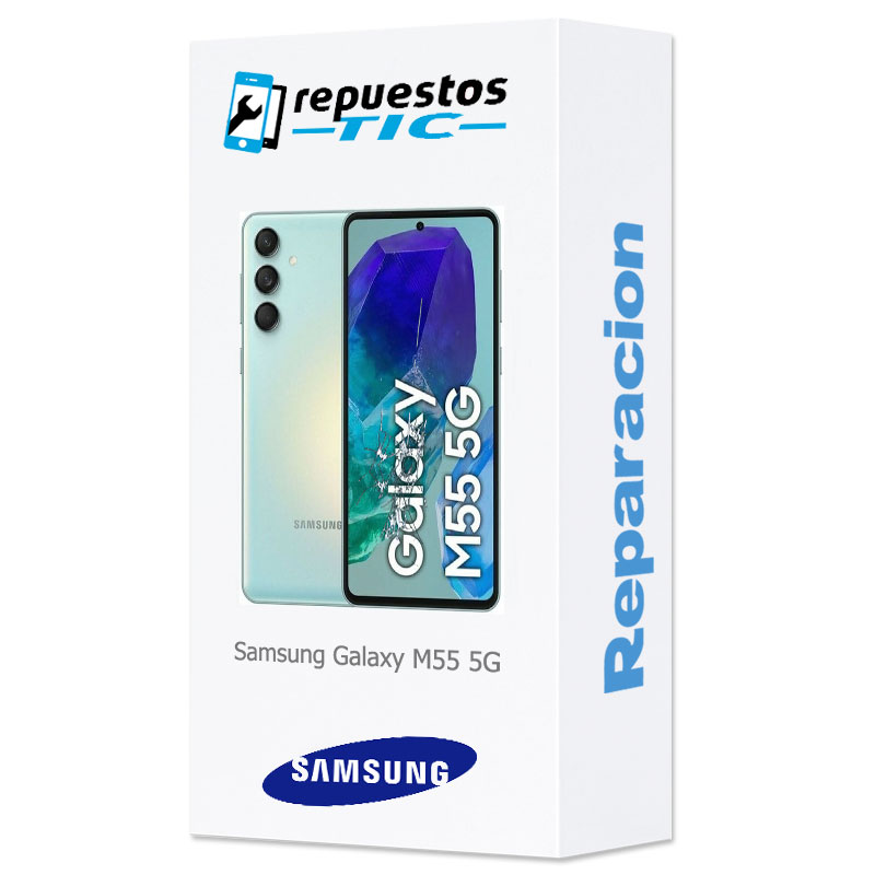 Cambio pantalla Samsung Galaxy M55 5G M556 original Service Pack 