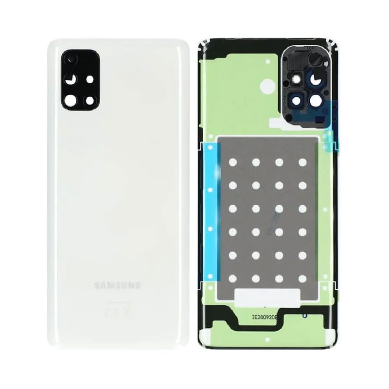 Tapa trasera original Samsung Galaxy M51 M515 Blanca