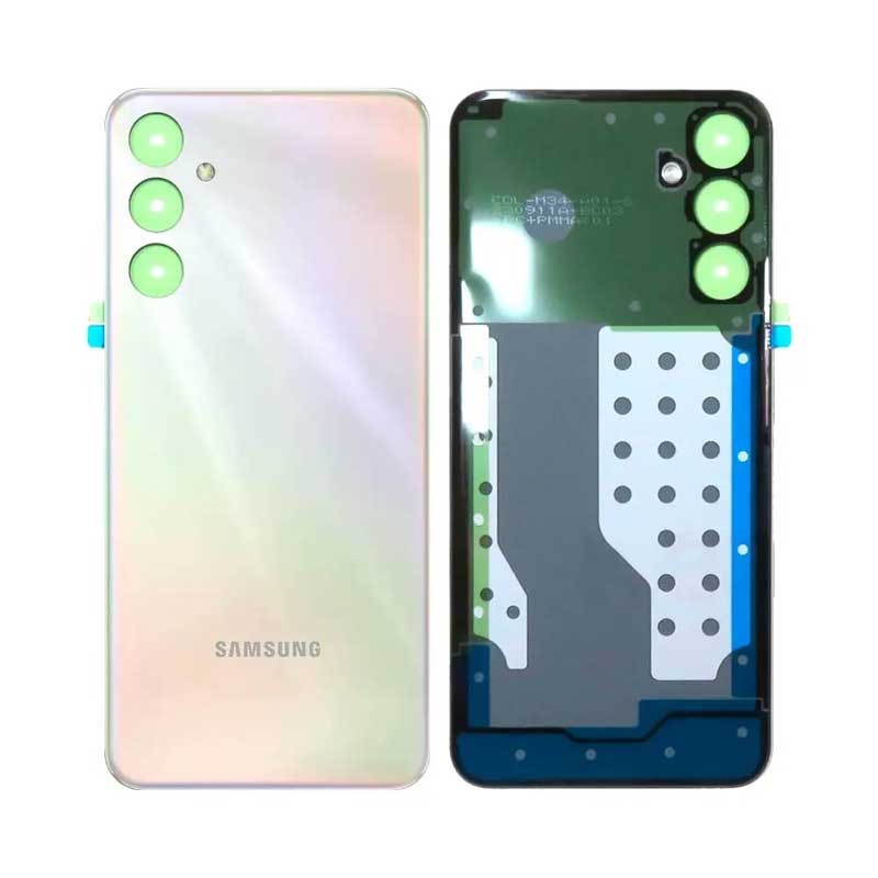 Tapa trasera original Samsung Galaxy M34 5G M346 Plata
