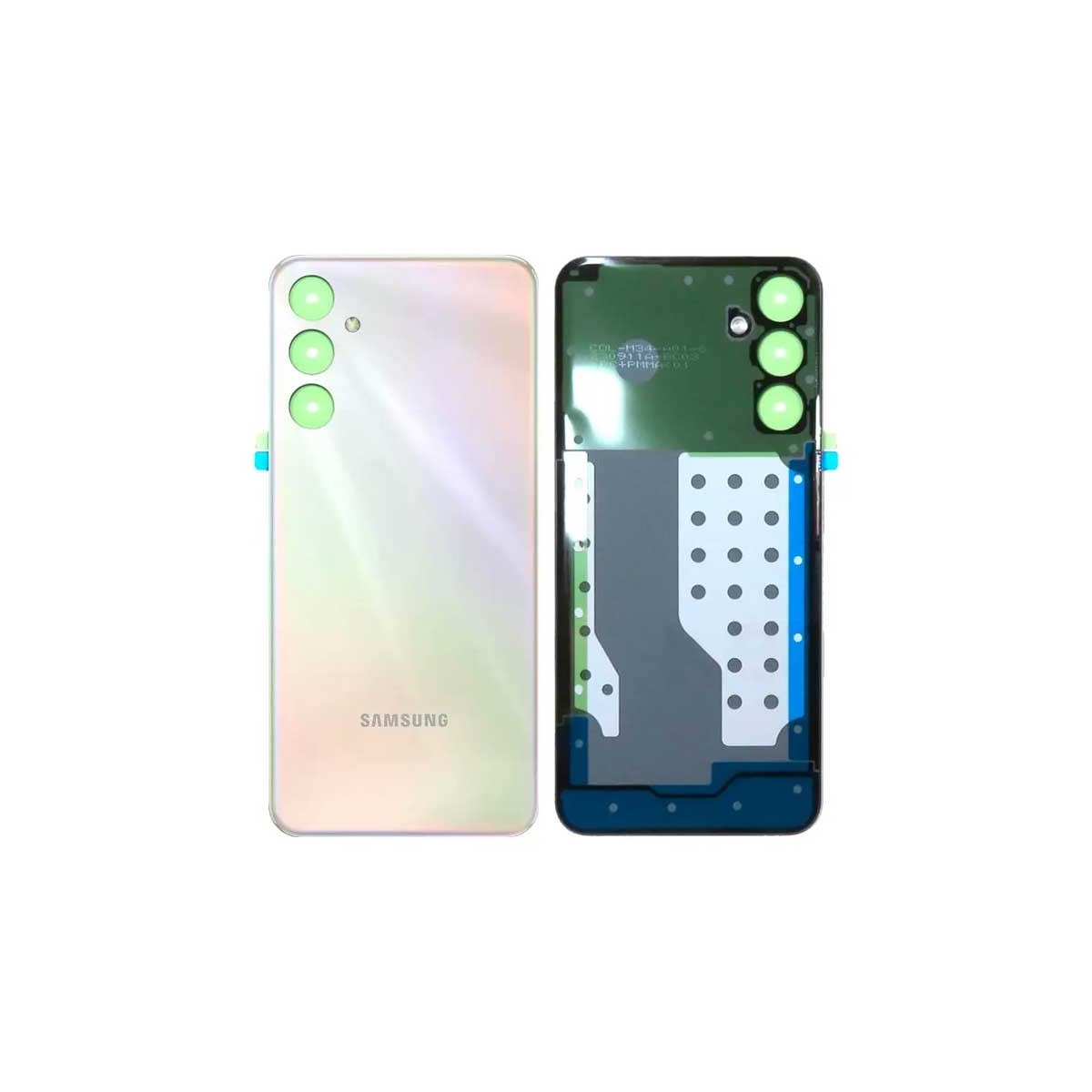 Tapa trasera original Samsung Galaxy M34 5G M346 Plata