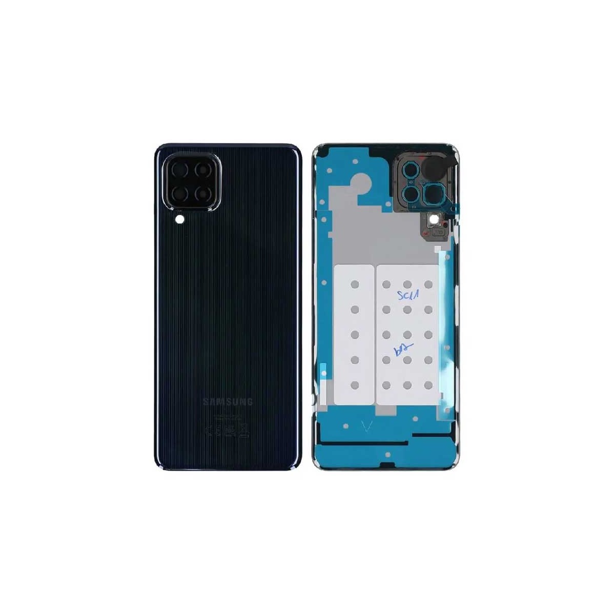 Tapa trasera original Samsung Galaxy M32 M325 Negra
