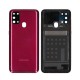 Tapa trasera original Samsung Galaxy M31 M315 Roja