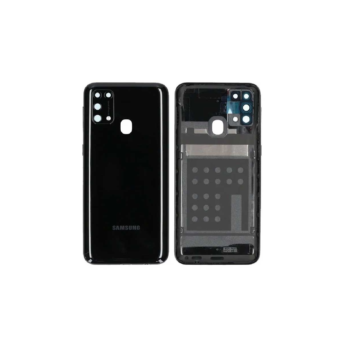 Tapa trasera original Samsung Galaxy M31 M315 Negra