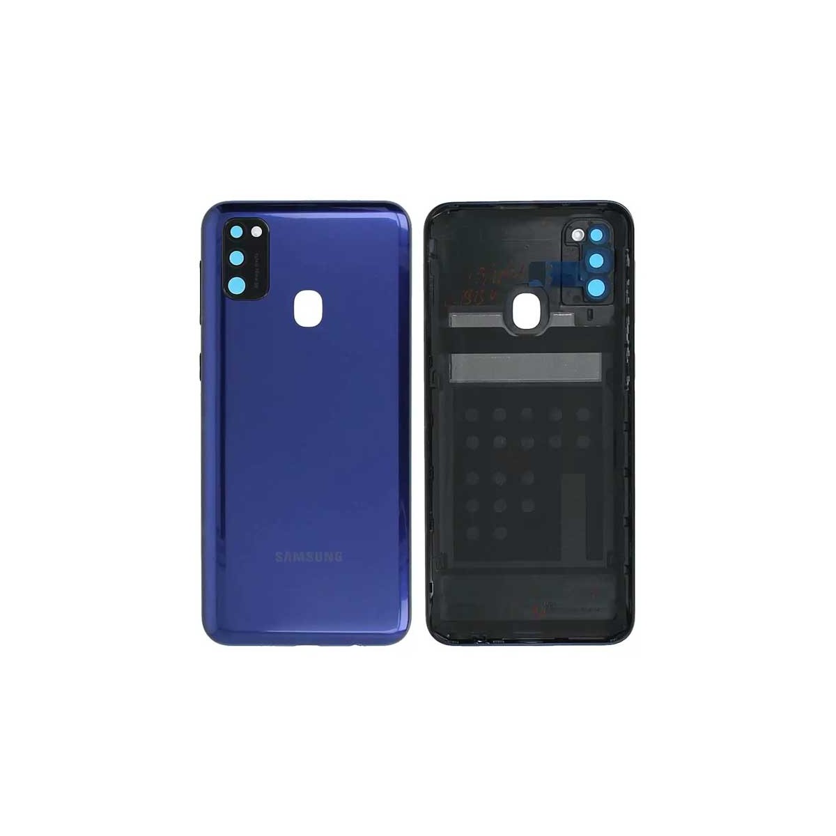 Tapa trasera original Samsung Galaxy M21 M215 Azul