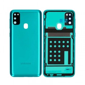 Tapa trasera original Samsung Galaxy M21 M215 Verde