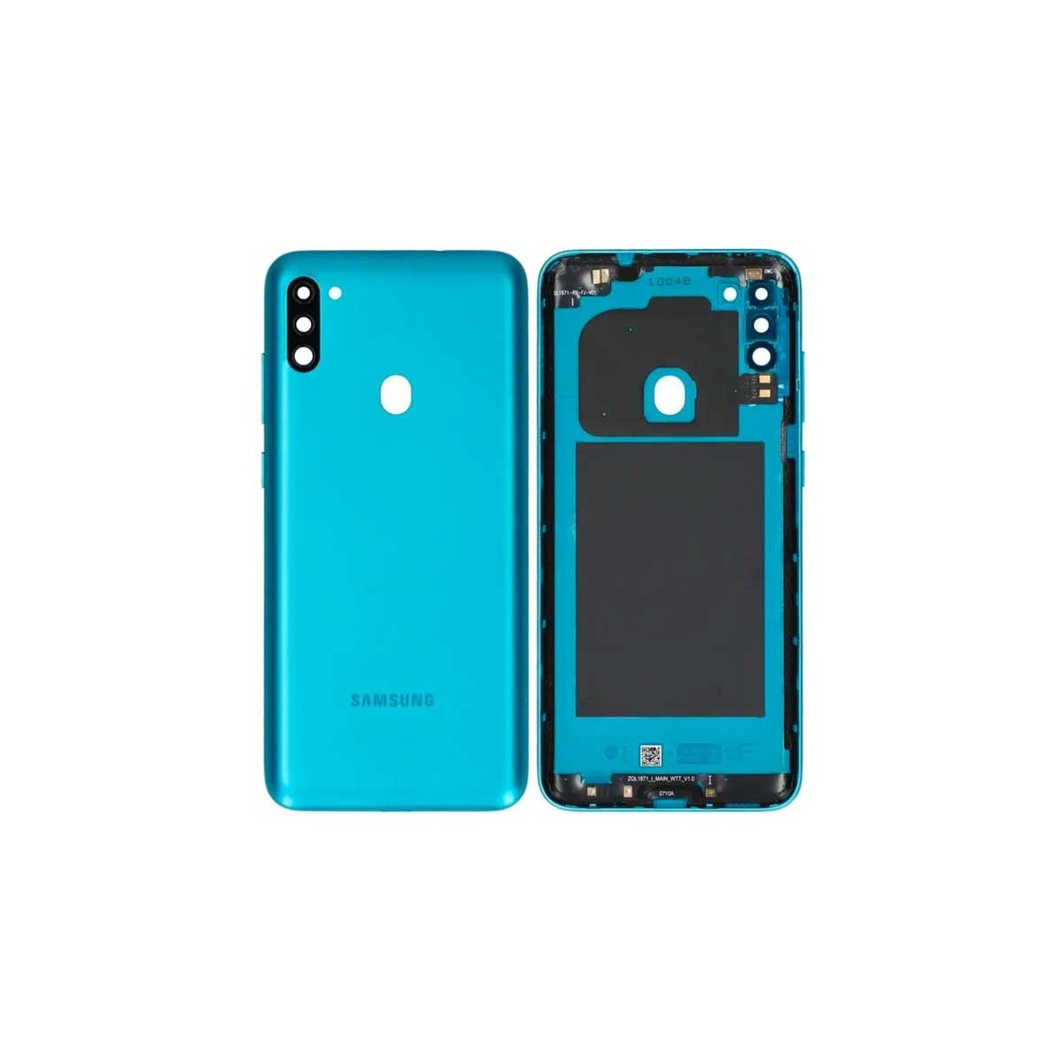 Tapa trasera original Samsung Galaxy M11 5G M115 Azul