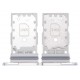 Bandeja Dual SIM Samsung Galaxy S22 Ultra 5G S908 Blanca