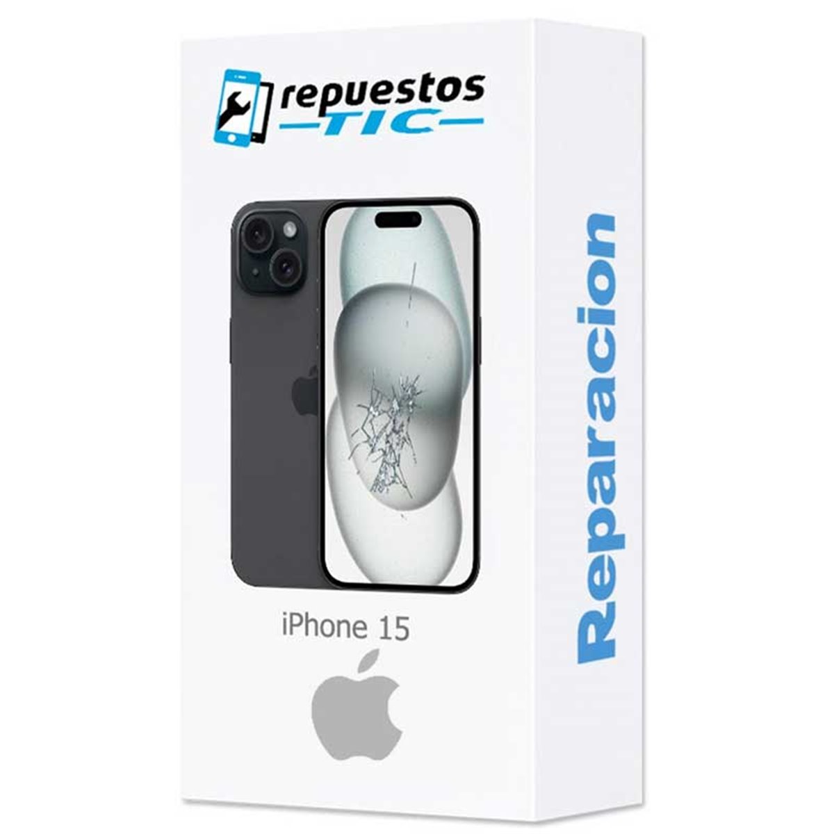 Reparacion/ cambio Cambio pantalla iPhone 15 (A3090, A2846, A3089, A3092) original OLED renovada LCD + tactil 