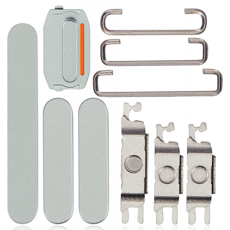 Set botones laterales iPhone 15 iPhone 15 Plus Verde