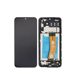 Pantalla Samsung Galaxy A14 4G A145F completa con marco Negra