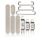 Set botones laterales iPhone 15 Pro iPhone 15 Pro Max Natural Titanio