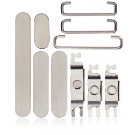 Set botones laterales iPhone 15 Pro iPhone 15 Pro Max Blanco Titanio