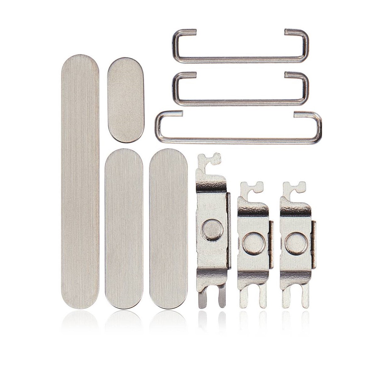 Set botones laterales iPhone 15 Pro iPhone 15 Pro Max Blanco Titanio