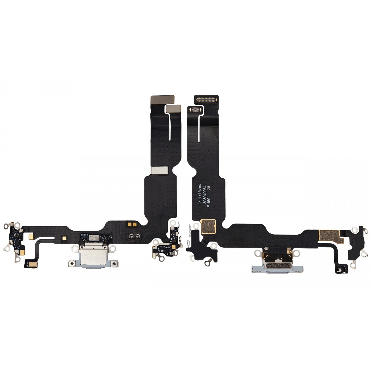 Flex conector de carga y micro iPhone 15 Plus Azul Premium