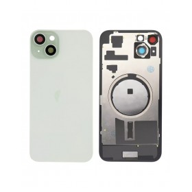 Tapa trasera iPhone 15 Plus (con lente) y soporte metal Verde